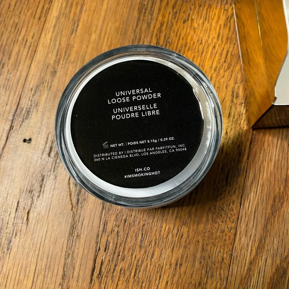 ISH Universal Loose Makeup Setting Powder- New